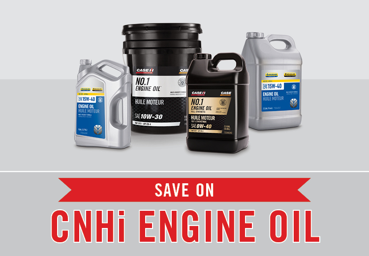 $100 Off Purchases of CNHi Brand Engine Oil
