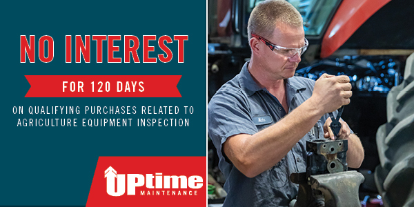 Productivity Plus - No Interest 120 Days Ag Inspections