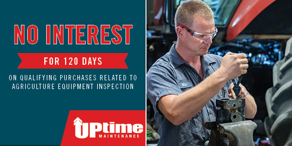 Productivity Plus - No Interest 120 Days Ag Inspections Productivity Plus - No Interest 120 Days Ag Inspections
