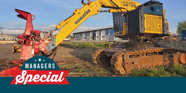 2014 Komatsu 445XT Feller Buncher 2889098 2014 Komatsu 445XT Feller Buncher 2889098