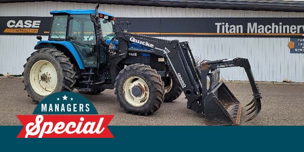 2002 New Holland TM125 Tractor 2953867 2002 New Holland TM125 Tractor 2953867
