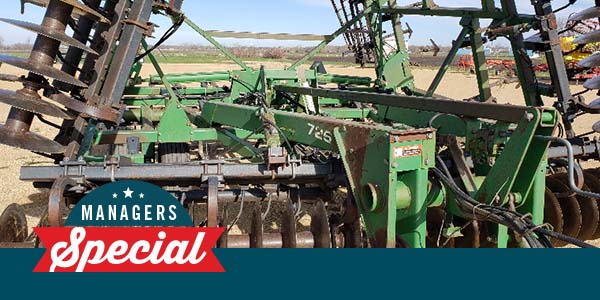 1995 John Deere 726 Harrow 2961833 1995 John Deere 726 Harrow 2961833